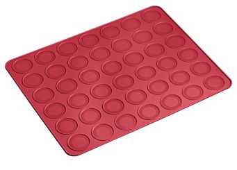 Lurch Flexiform Backmatte Macaron 38x30 cm Ruby 