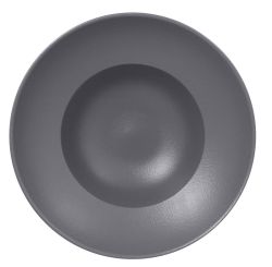 RAK Porcelain Neofusion stone grey Teller extra tief rund Ø 22.7 cm / Ht. 7.8 cm / Cont. 33 cl 