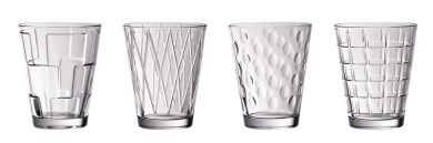 Villeroy & Boch Dressed Up Wasserglas Set 4-tlg. Clear 105 mm 