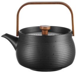 ASA Selection Teekanne mit Holzgriff Black Previe L 17,4 cm B 14,2 cm H 15,6 cm 