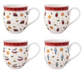 Villeroy & Boch Toy's Delight Jubiläums-Becher Set 4tlg. 