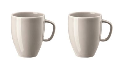 Rosenthal Junto Becher mit Henkel 2er Set Soft Shell 