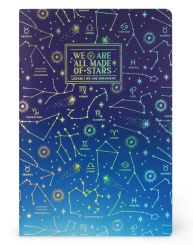Legami Heft Quaderno medium unliniert Stars 