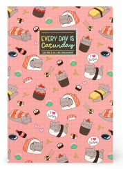 Legami Heft Quaderno medium liniert Sushi Cat 