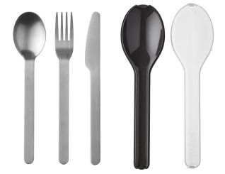 Mepal Besteckset Ellipse 3-tlg. Nordic Black 