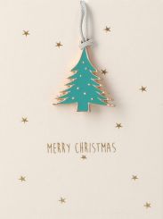 Räder Mini-Ornamnet Karte Tannenbaum 2,5x2,5cm 