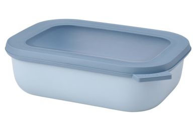 Mepal Multischüssel Cirqula Rechteckig 1000 ml Nordic Blue 
