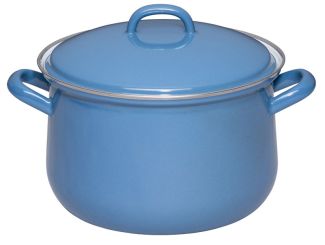 Riess Fleischtopf mit Deckel 20cm,3.5L Nature Blue Dark 