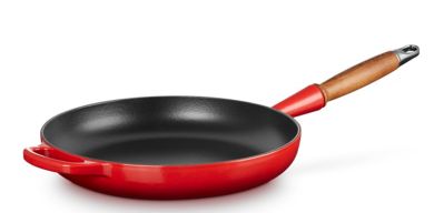 Le Creuset Bratpfanne Signature 28 cm Kirschrot Gusseisen 