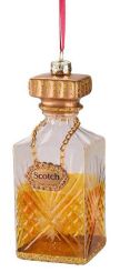 Gift Company Hänger Whisky Flasche gold 