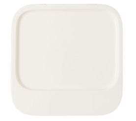 RAK Porcelain Massilia Ivoris white Teller quadratisch L 26.9 cm / W 26.9 cm / Ht. 1.6 cm 