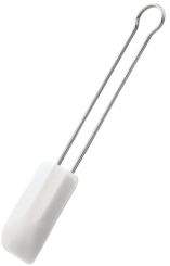 Rösle Teigschaber Silikon weiss 26 cm 