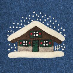 Paperproducts Servietten 33x33 cm Hütte im Schnee 