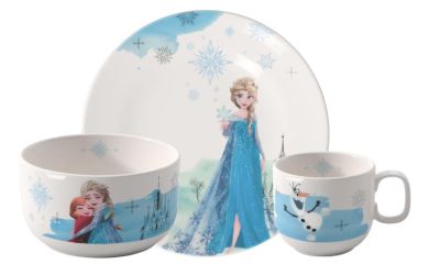 Villeroy & Boch Kindergeschirr Set 3tlg. 26,5x13,5x28cm Disney Frozen 