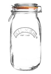 Kilner Bügelverschlussglas rund 2 L., 13,5x12,5x25,5 cm 