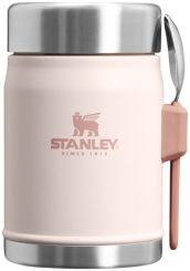 Stanley The Legendary Food Jar + Spork 0.4L Rose Quartz 