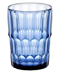Guzzini Trinkglas hoch Dekor 2 Vanity Denim blue 