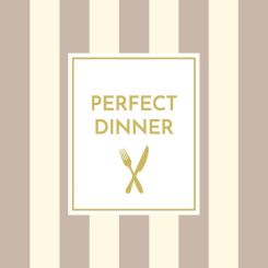 Paperproducts Servietten 33x33 cm Formart Dinner 