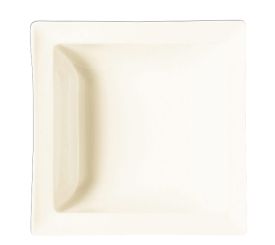 RAK Porcelain Classic Gourmet Ivoris white Salatschale quadratisch L 21 cm / W 21 cm / Ht. 5 cm / Cont. 65 cl 