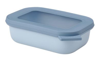 Mepal Multischüssel Cirqula Rechteckig 500 ml Nordic Blue 