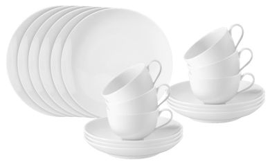 KPM Berlin Urbino Frühstücks-Set 18-teilig 