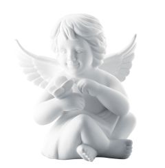 Rosenthal Engel/Schmetterling Gross Weiss Matt 