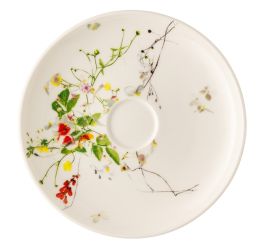 Rosenthal Brillance Fleurs Sauvages Kombi-Untertasse Coup 
