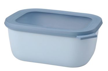 Mepal Multischüssel Cirqula Rechteckig 1500 ml Nordic Blue 
