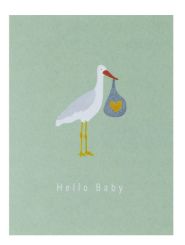 Räder Minikarte Hello Baby 