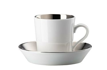 Thomas Tric Silber Titanisiert Espresso-/Mokkatasse 2-tlg. 