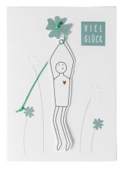 Räder Glücksbotenkarte Viel Glück 