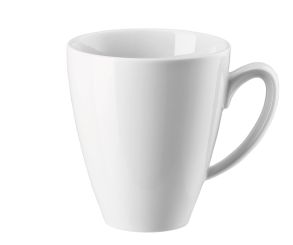 Rosenthal Mesh Weiss Becher mit Henkel 