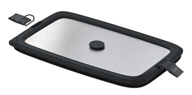 Rösle Edelstahldeckel FLEXX 2GO 1,0 L Eckig Mit Clips 