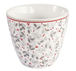 Greengate Latte Becher Adley white 