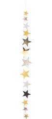 Räder Taumelnde Sternekette L 95 cm 