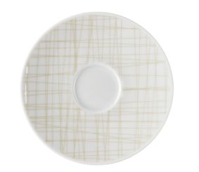 Rosenthal Mesh Line Cream Espresso-Untertasse 