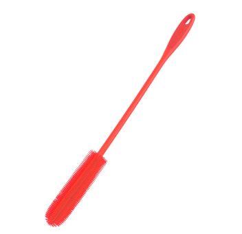 Kochblume Flaschenbürste Slim 45 cm rot 