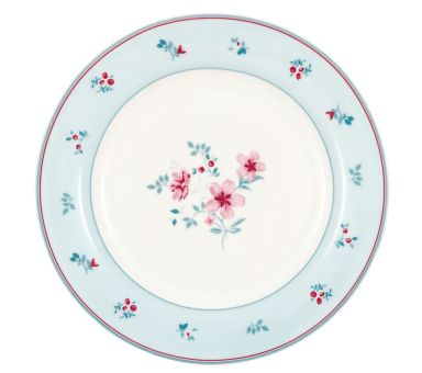 Greengate Teller 20 cm Alasie white 