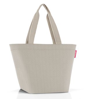 Reisenthel shopper M Herringbone Sand 