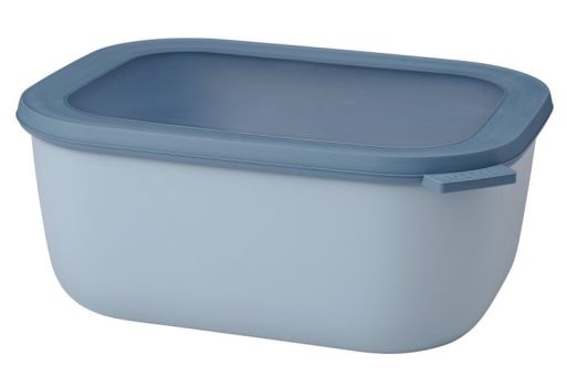 Mepal Multischüssel Cirqula Rechteckig 3000 ml Nordic Blue 