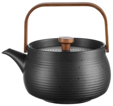 ASA Selection Teekanne mit Holzgriff Black Previe L 17,4 cm B 14,2 cm H 15,6 cm 