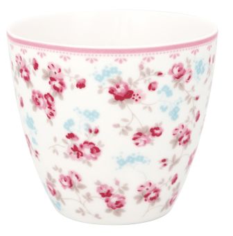 Greengate Latte Becher Elsy white 