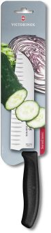 Victorinox Santokumesser Kullen Fibrox schwarz 17 cm Blister 
