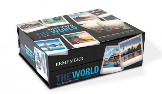 Remember Gedächtnisspiel Remember 44 The World in der Magnetbox 