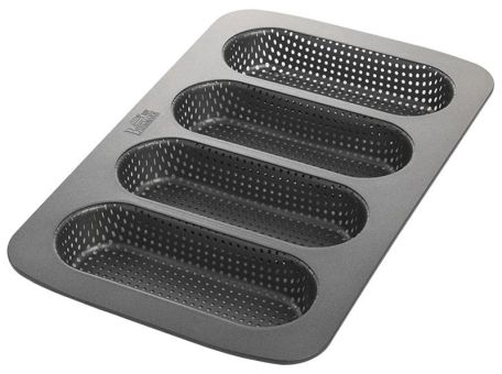Birkmann Hot Dog Brötchen mit Laib und Seele 4-fach 35x22x3 cm Einzelgröße 8x18x3 cm 