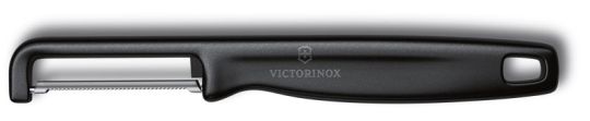 Victorinox Iota Schäler, Zackenschliff, Zweischneidig, Schwarz 