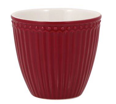 Greengate Latte Becher Alice claret red 