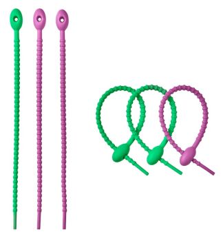 Lurch Universal-Verschlußband Silikon 6Er Set 