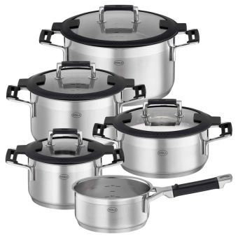 Rösle Topfset 5-tlg. Silence Pro Edelstahl 