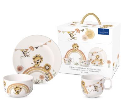 Villeroy & Boch Kindergeschirr Set 3-tlg. 26,5x13,5x24 cm Roar Like A Lion 